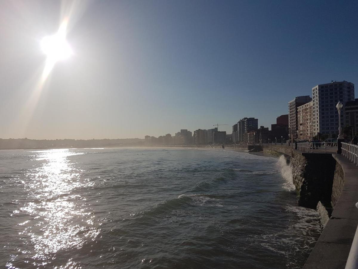 La Galeria De San Lorenzo Gijón Dış mekan fotoğraf