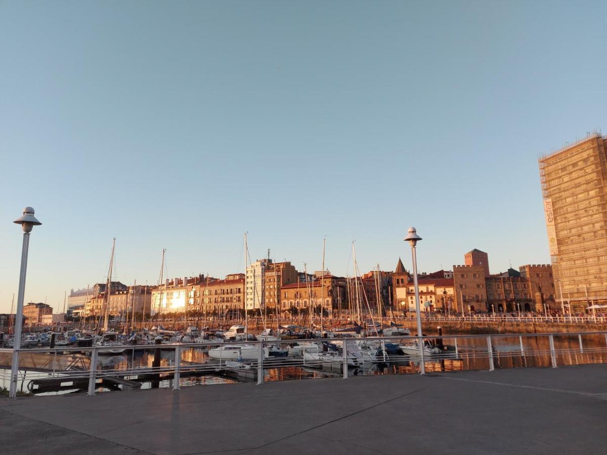 La Galeria De San Lorenzo Gijón Dış mekan fotoğraf